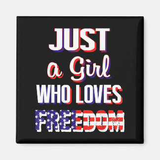 Imã Camisas do Dia da Independência Para Meninas Uma M
