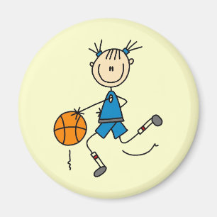 Imã Camisas e presentes azuis do jogador de
