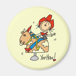 Imã Camisas e Presentes Cowgirl Yee Haw