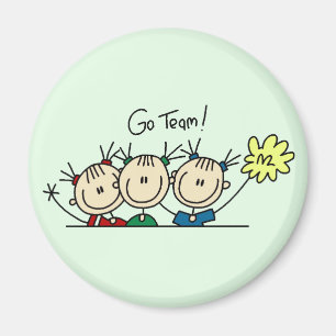 Imã Camisas e presentes na esquadra de animação