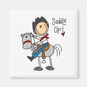 Imã Camisas e Presentes Saddle Up Cowboy