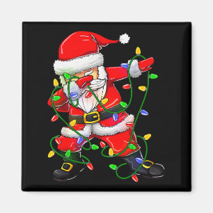 Imã Camisas engraçadas de Natal para mulheres Dabbing 