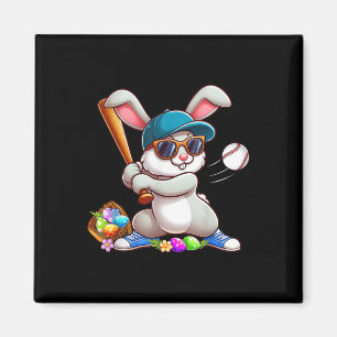 Imã Camisas Engraçadas De Páscoa De Beisebol Para Cria