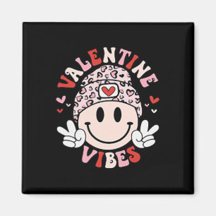 Imã Camisas Groovy Valentine Vibes Dia dos Namorados P