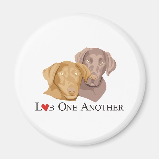 Imã Camisas Labrador-Um-Outro (Frente)