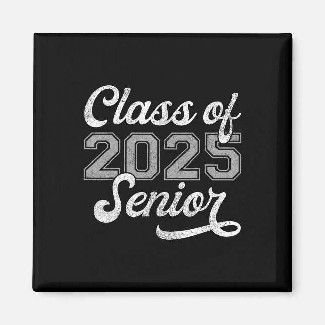 Imã Camiseta Anúncios de Formatura 2025 (Frente)