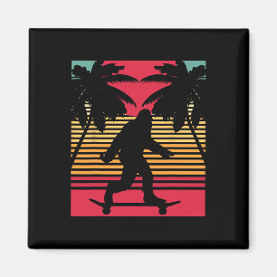 Imã Camiseta Bigfoot Skateboards Vintage Engraçado Nat