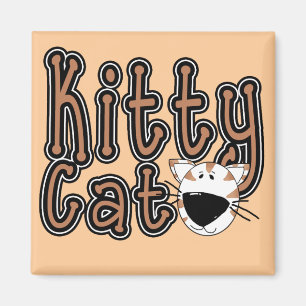 Imã Camiseta bonito e presentes do gato do gatinho