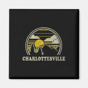 Imã Camiseta Charlottesville Virginia Va Vintage Camin