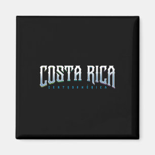 Imã Camiseta Costa Rica - Eco Viagem Praia Surf Design