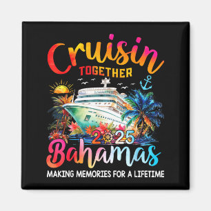 Imã Camiseta Cruisin Together Bahamas 2025 Cruzeiro Fa