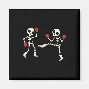 Imã Camiseta Cute Bone Kickbox - Para Homens E Mulhere