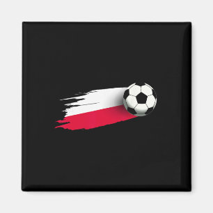 Imã Camiseta da Bandeira da Polônia para Homens Mulher