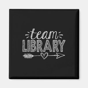 Imã Camiseta da Equipe Biblioteca Professor Aluno Ck P