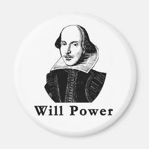 Imã Camiseta da FORÇA DE VONTADE de William