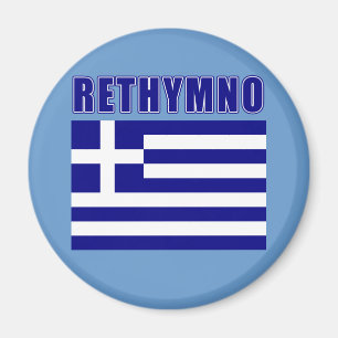 Imã Camiseta da piscina de RETHYMNO, presentes
