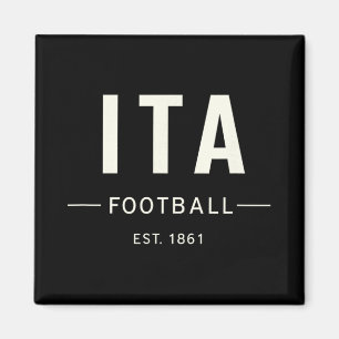 Imã Camiseta de Apoio à Herança do Futebol Itália Est.