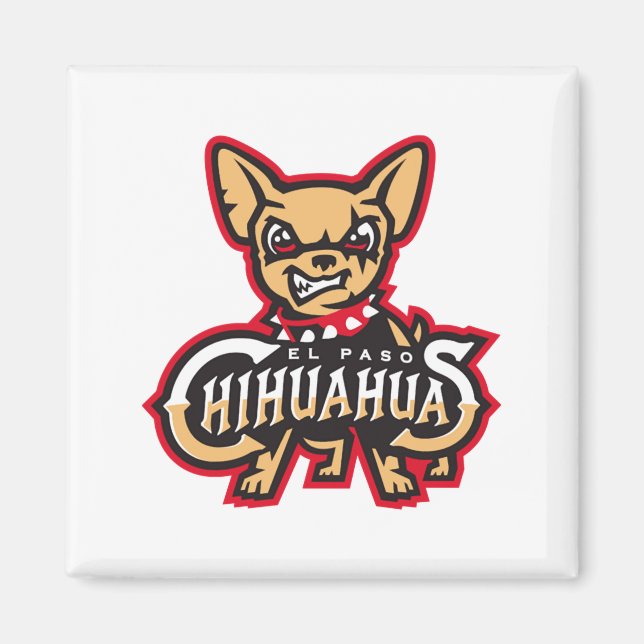 Imã Camiseta de beisebol El Pas0 Chihuahuas  (Frente)