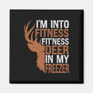 Imã Camiseta de caça, estou na Malhação Deer Freezer E