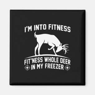 Imã Camiseta de caça, estou na Malhação Deer Freezer E