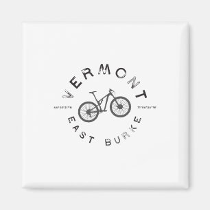 Imã Camiseta de Ciclismo de Montanha East Burke Vermon