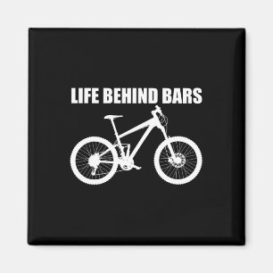 Imã Camiseta de Ciclismo de Montanha Life Behind Rs Mt
