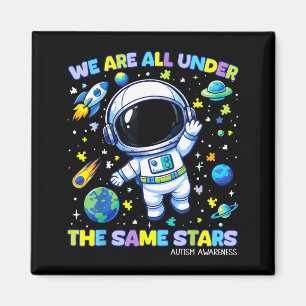 Imã Camiseta de conscientização do autismo infantil es