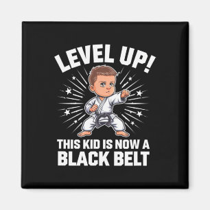 Imã Camiseta de designação de cinto preto de uniforme