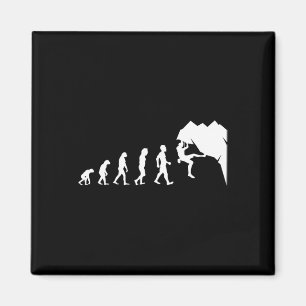 Imã Camiseta de Escalada para Escalador Divertida Evol