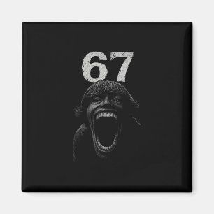 Imã Camiseta de Fantasia Assustadora de Halloween 67 S