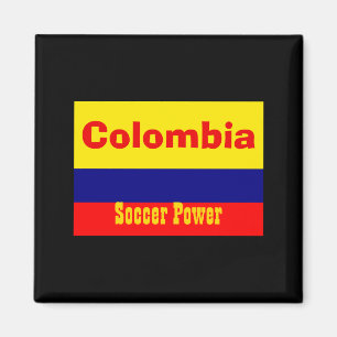 Imã Camiseta de futebol poderoso da Colômbia