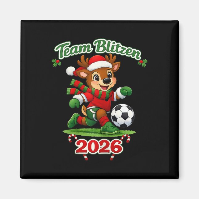 Imã Camiseta de Futebol Team Blitzen _1  (Frente)