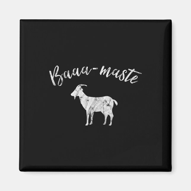 Imã Camiseta de Ioga de Cabra Aa-maste (Frente)
