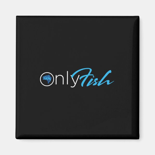 Imã Camiseta de Pesca Onlyfish  (Frente)