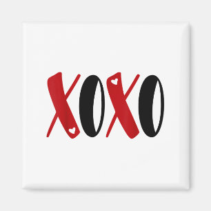 Imã Camiseta De Presente Fofo Xoxo Dia Dos Namorados