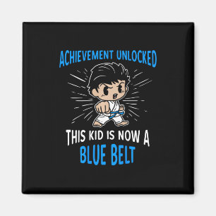 Imã Camiseta de presente para crianças de karatê estud