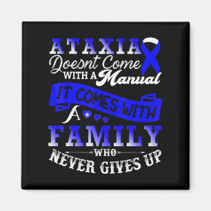 Imã Camiseta de Suporte à Família Ataxia Awarness129