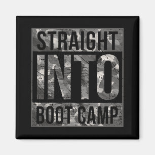 Imã Camiseta de Treinamento Básico do Boot Camp Para N