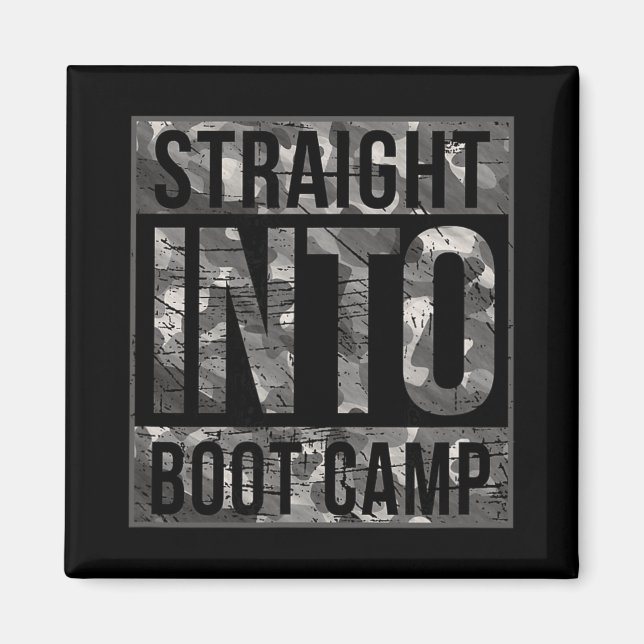 Imã Camiseta de Treinamento Básico do Boot Camp Para N (Frente)