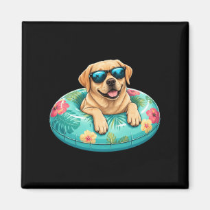 Imã Camiseta de Verão do Labrador Retriever Cachorro L