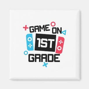 Imã Camiseta De Volta À Escola Para Menino Gamer Game