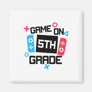 Imã Camiseta De Volta À Escola Para Menino Gamer Game