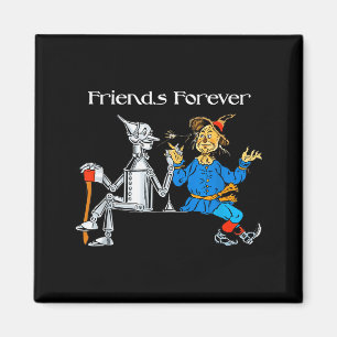 Imã Camiseta Divertida Amigos Para Sempre Mágico De Oz
