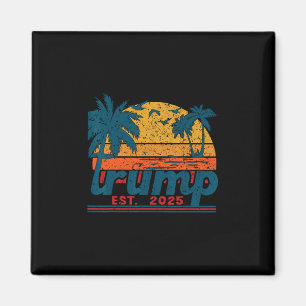Imã Camiseta Divertida Trump Golfo De Nós América Est 