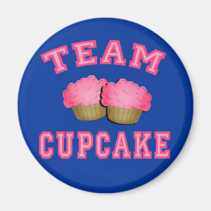 Imã Camiseta do cupcake da equipe, Hoodies, canecas,