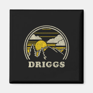 Imã Camiseta Driggs Idaho Id Vintage Montanhismo Camis