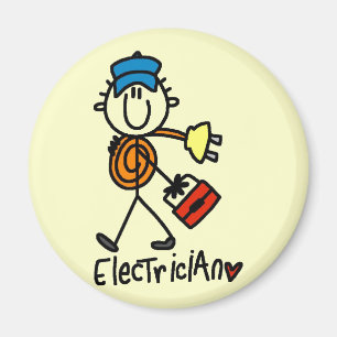 Imã Camiseta e presentes básicos do eletricista