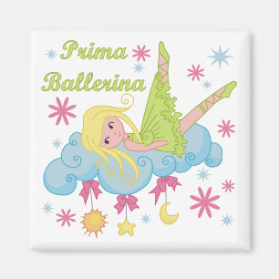 Imã Camiseta e presentes da bailarina de Prima