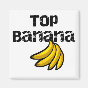 Imã Camiseta e presentes da banana superior