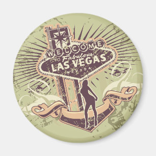 Imã Camiseta e presentes de Las Vegas Nevada